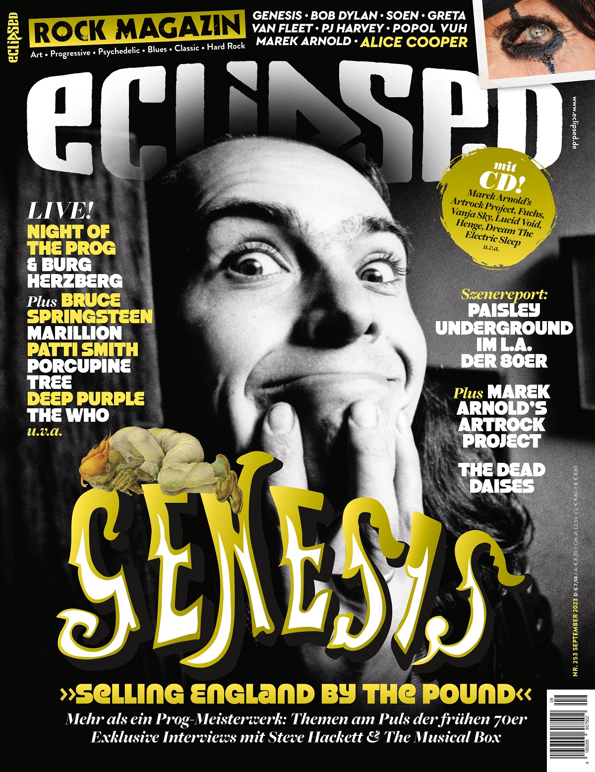 Genesis: Cover-Story im eclipsed-Magazin